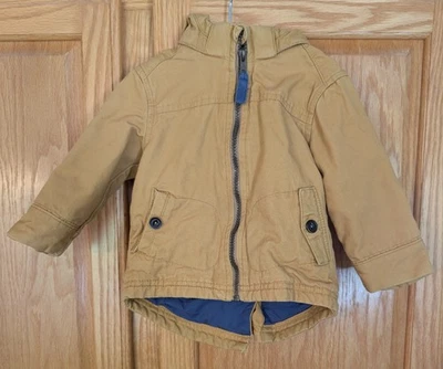 Chaqueta Denim GENUINA KIDS de OSHKOSH Oro Amarillo Forrada Talla 12m Foto 1 de 4