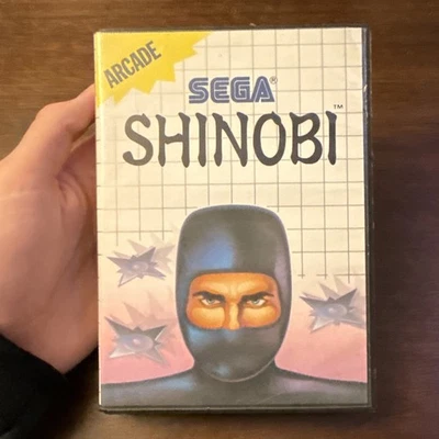 Shinobi (Sega Master System) Complete - Tested - Authentic - Image 1 of 4