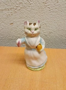 VINTAGE BEATRIX POTTER TABITHA TWITCHETT BESWICK/WARNE FIGURINE 9CM - Picture 1 of 4