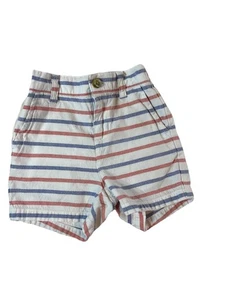 Janie And Jack Stripe Nautical American Baby Boy Shorts 12-18 Months - Picture 1 of 4