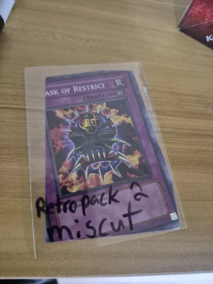 Mask Of Restrict (Miscut) Retropack 2 - Image 1 of 4