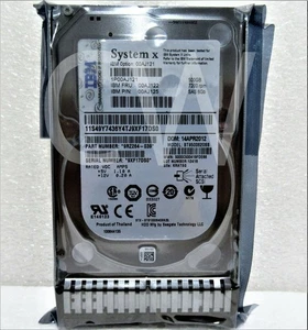 00AJ122 00AJ121 00AJ125 IBM 500GB 7,2K RPM 6Gb/s 2,5" SAS SERVER HDD Festplatte - Bild 1 von 2