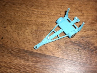 Matchbox Lesney Anhänger Boot 70er Jahre Trailer blau weiß Superfast No. 9 - Bild 1 von 4