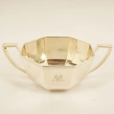 Tiffany & Co. Azúcar octogonal de dos asas de plata esterlina - Envío gratuito a EE. UU. Foto 1 de 4