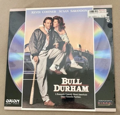 Bull Durham LaserDisc 1988 Kevin Costner Susan Sarandon Comedy Movie Sealed New - Image 1 of 2