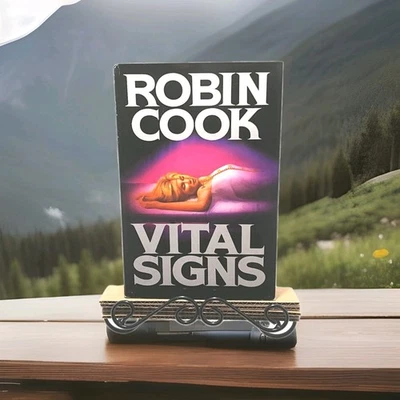 VITAL SIGNS by Robin Cook (1991, Hardcover) First BC edition Foto 1 de 4
