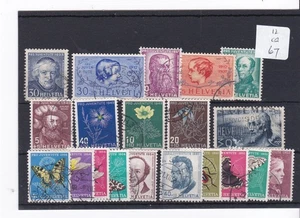 SWITZERLAND (23xy17) Card of 4 x Pro Juventute sets - 1-29-54 - VFU - Picture 1 of 1