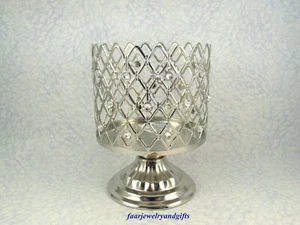 Bath & Body Works WIRED GEMS 3-Wick Pedestal Candle Holder - NEW - Picture 1 of 2
