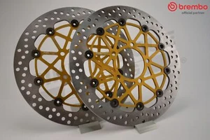 Brembo HPK 310mm Racing Front Brake Discs to fit Kawasaki ZX6R 600 07 - 16 - Picture 1 of 4