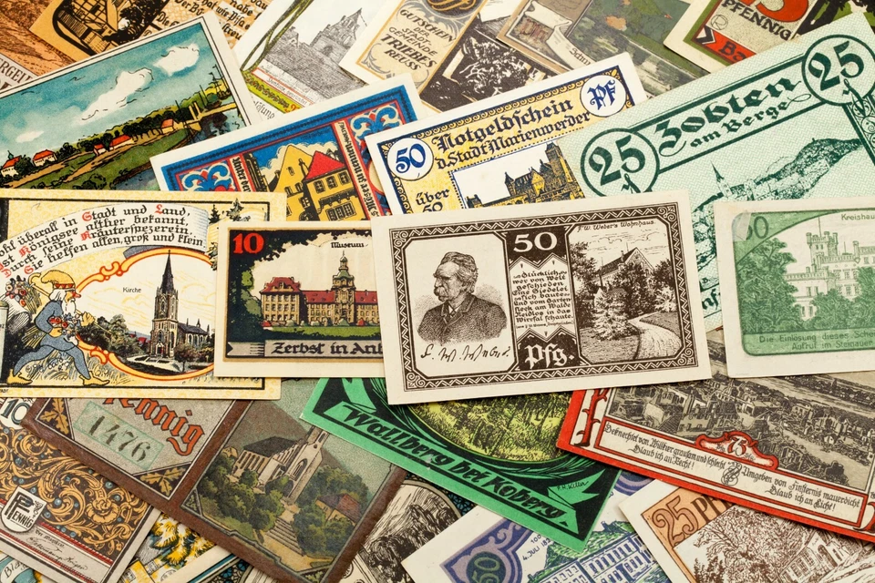 1920-22 Germany Notgeld (Emergency Money) 25pc - Landmarks, Castles & Landscapes - Image 1 of 3