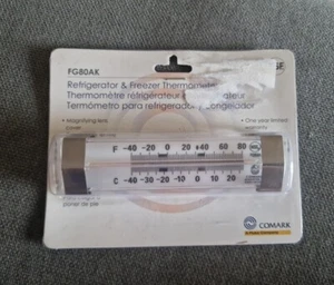 New Comark Refrigerator & Freezer Thermometer Ref FG80AK Free Post - Picture 1 of 4