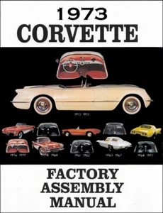 Corvette 1973 manual de montaje de fábrica cientos de piezas explotadas diagramas detalle - Imagen 1 de 4