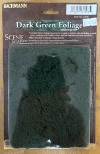 Bachmann #32608: Dark Green Foliage Medium Grade, Scene Scapes - Picture 1 of 1