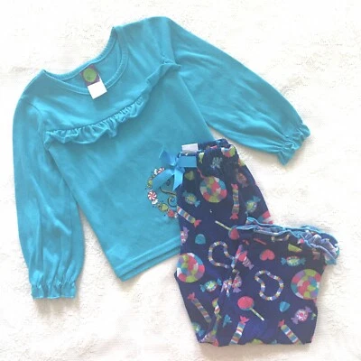 Dollie & Me конфеты пижамы 2 изделия комплект размер 4 - Изображение 1 из 4