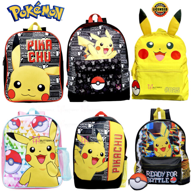 Comprar Mochila Escolar Pokémon Pikachu 025 - Brinquedos Para Crianças