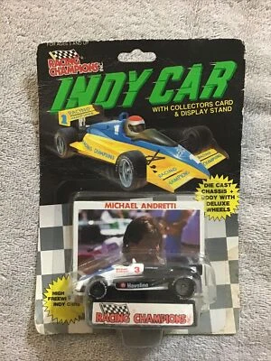 1989 Racing Champions MICHAEL ANDRETTI #3 Havoline Indy Car 1/64 Diecast B - Image 1 of 4