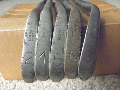 Vintage men right handed regular pyratone Wilson Off-set 24568 irons - Image 1 of 4