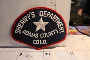 Parche de policía ADAMS COUNTY SHERIFF'S DEPARTMENT COLORADO - Imagen 1 de 1