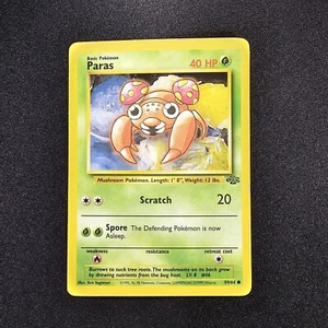 Paras #059 Jungle Set Original Series WOTC Pokemon TCG - Picture 1 of 2