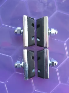 2 X Pair Weinmann Type X Pattern Brake Blocks for Caliper Brakes ***New*** - Picture 1 of 2