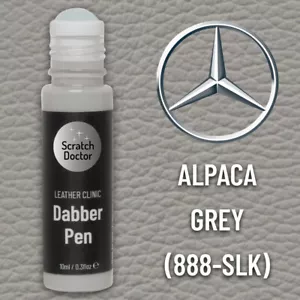 Leather Repair Pen for MERCEDES ALPACA GREY 888 SLK Repair scratches & scuffs - Picture 1 of 6