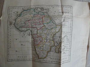 CARTE issue de atlas GUTHRIE Abrégé géographie universelle 1808 Afrique - Imagen 1 de 1