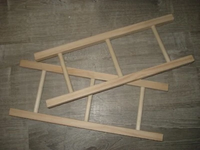 Lote de 2 escaleras de madera para camión de bomberos de coche de pedales 16" Murray Dipside AMF caja de cambios de empeine Foto 1 de 4