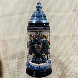 Zoller & Born Limited Edition #1976 Of 5000 Hand Painted Beer Stein Deutschland - Picture 1 of 9