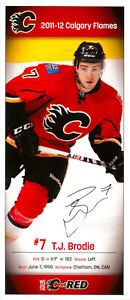 AK Eishockey T.J. Brodie Calgary Flames 11-12 TJ Toronto Maple Leafs Abbotsford
