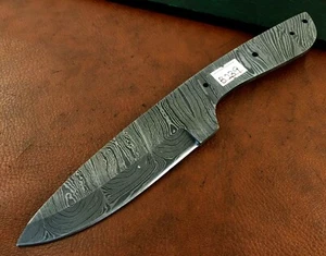 Handmade Pattern Welded Damascus Steel Blade Blank-Knife Making-Klinge-B239 - Picture 1 of 4