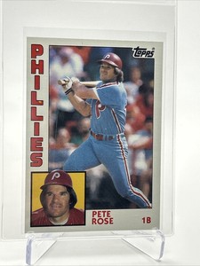 1984 Topps Pete Rose Baseball Card #300 NM-Mint FREE SHIPPING