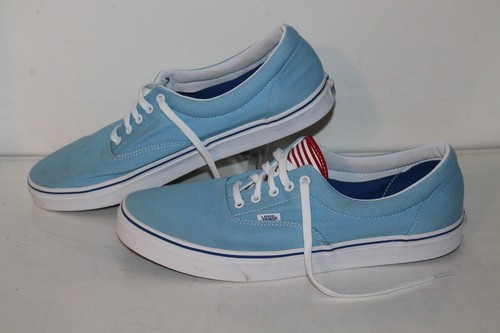 Vans ERA Deck Club Sneakers Casual 500714 Blu Chiaro Rosso Bianco Uomo Taglia 15