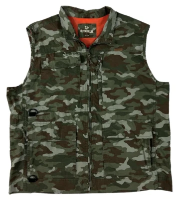 Outdoor Life Men Camo Vest Size Large - Image 1 of 4