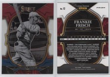 2023 Panini Select Concourse Tri-Color Prizm Frankie Frisch #12 HOF
