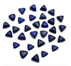15 pcs Natural Lapis Lazuli 7x7 mm Trillion Cabochon Loose Gemstone AL-17