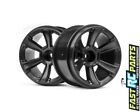 Hpi 6-Shot Mt Wheel Black 2 Pieces Jumpshot Mt Hpi115327