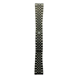 20mm Flat End Super Jubilee Style Watch Band Bracelet (Straight End Links) - Picture 1 of 7