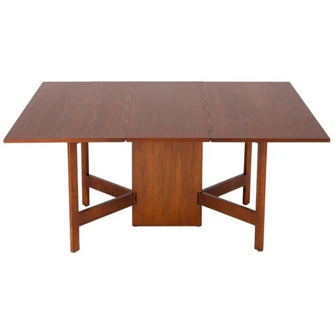 George Nelson for Herman Miller Drop Leaf Gate-Leg Dining Table 1950s Cover