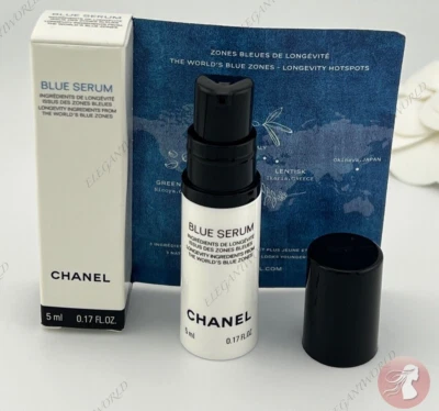CHANEL BLUE SERUM 5ml/0,17 Oz tamanho da amostra, novo - Imagem 1 de 4