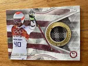 2018 Topps Olympics Memorabilia Silver Jared Goldberg #/99 - Picture 1 of 1