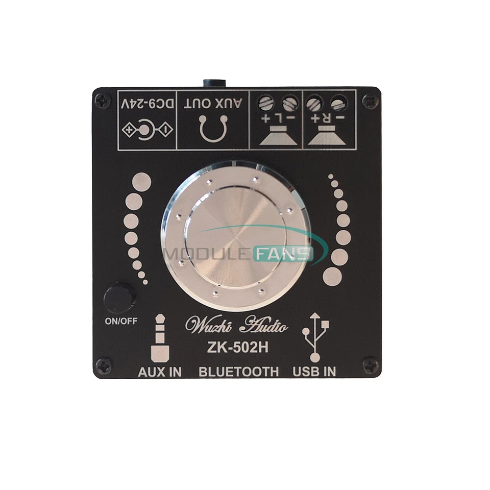 TPA3116D2 HIFI Digital Power Amplifier Board 50WX2 Stereo AMP Bluetooth 5.0 USB - Image 1 of 1