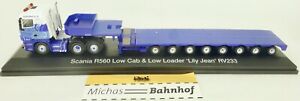Scania R560 Low Cab Low Loader Lily Jean RV233 Atlas 4664102 H0 1:76 HA3 Μ