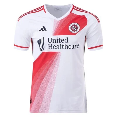 NEW ENGLAND REVOLUTION 2023 AUTHENTIC AWAY JERSEY ADIDAS NWT MSRP $150 - Image 1 of 4