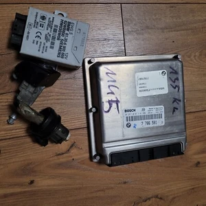 BMW 5 Series E39 M57 525D 530D Manual Engine Control Unit dde Set 7786581 - Bild 1 von 4