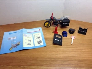 Playmobil 4218 SWAT Police 2007 MOTORCYCLE Replacement Parts - Picture 1 of 7
