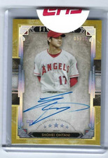 2018 Topps Five Star "GOLD" Auto Shohei Ohtani 5/10 Rookie Card.....MINT+++++