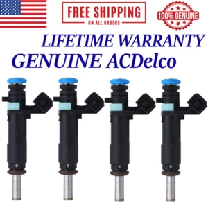 NEW OEM ACDelco 4pcs Fuel Injectors For 2011-2017 Chevrolet 1.8L I4 (PN55570284) - Picture 1 of 2