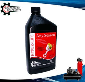 Lubricante/aceite compresor recíproco Hyper-Life para cualquier temporada (caja de 12 Qts) - Imagen 1 de 5
