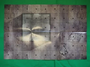 DUST TACTICS DOUBLE SIDED GAME MAT. YELLOW 1156 - Picture 1 of 2