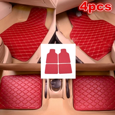 Accesorios Para Carro Tapetes Alfombras Auto Cosas Moqueta Alfombra Alfonbra Rojo Foto 1 de 4